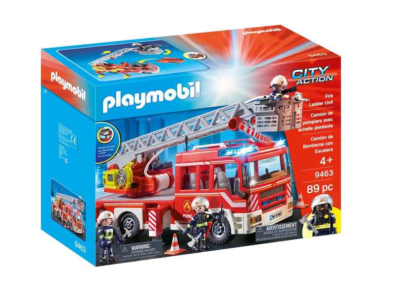 Playmobil City Action - Feuerwehr-Leiterfahrzeug