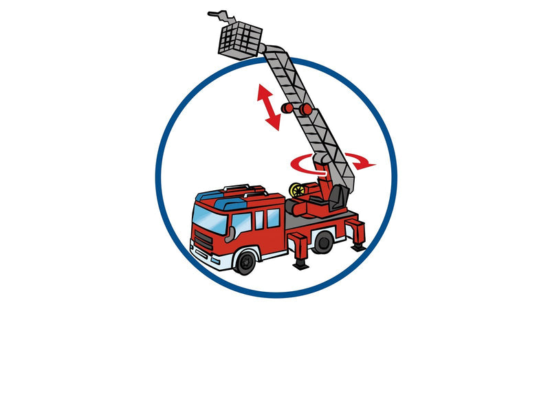 Playmobil City Action - Feuerwehr-Leiterfahrzeug