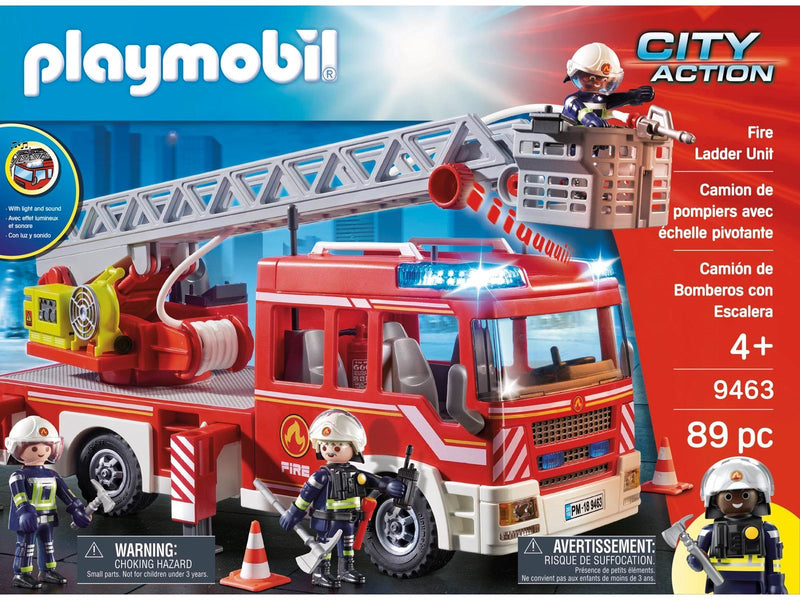 Playmobil City Action - Feuerwehr-Leiterfahrzeug