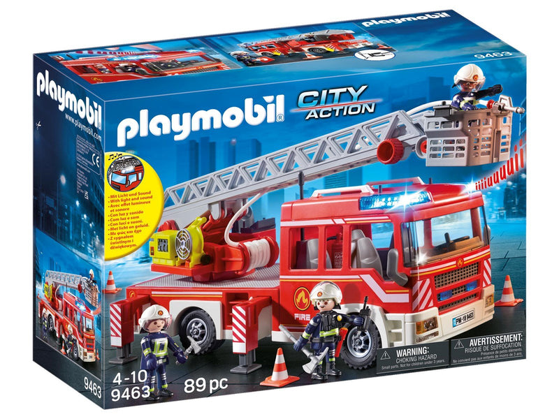 Playmobil City Action - Feuerwehr-Leiterfahrzeug