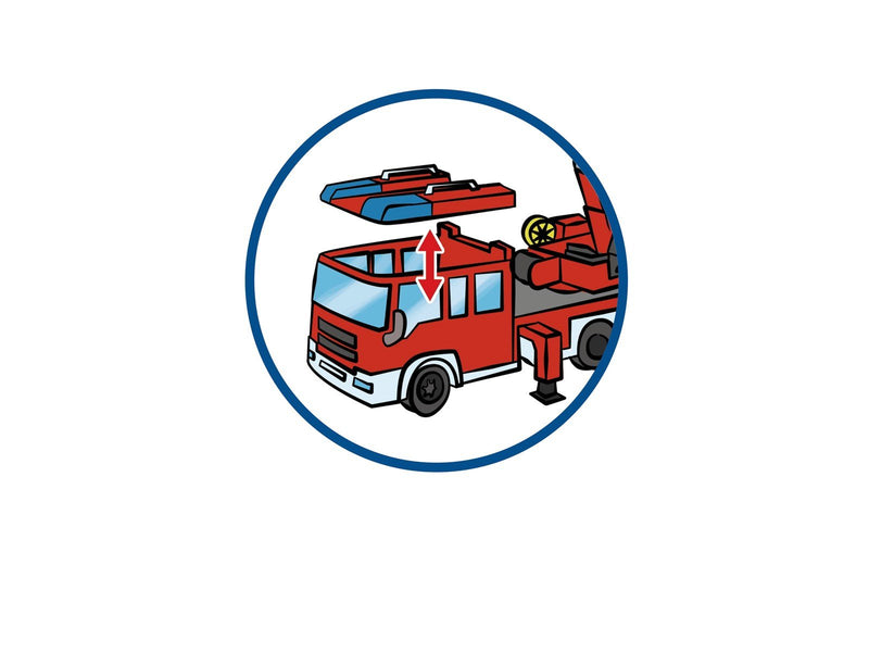 Playmobil City Action - Feuerwehr-Leiterfahrzeug