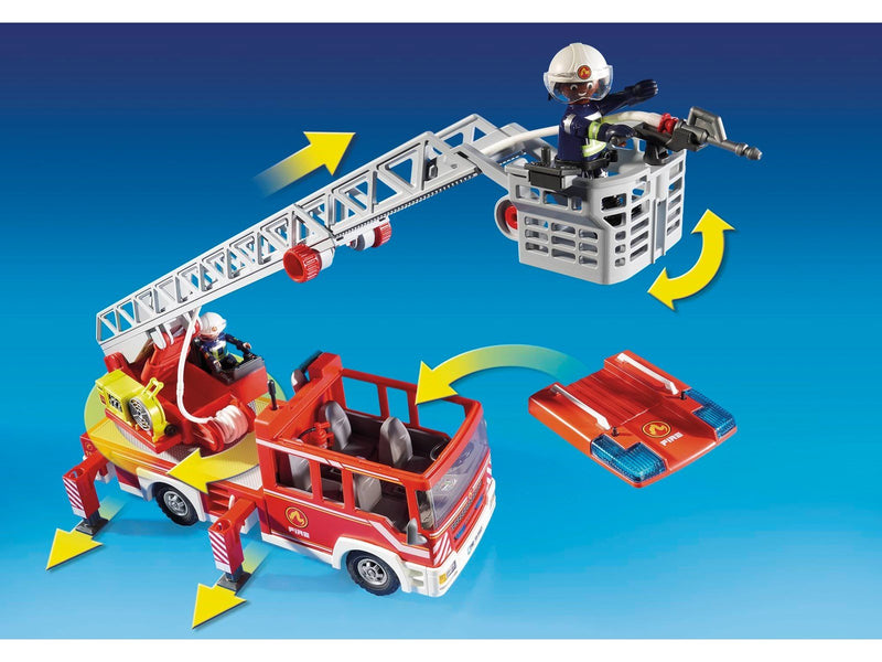 Playmobil City Action - Feuerwehr-Leiterfahrzeug