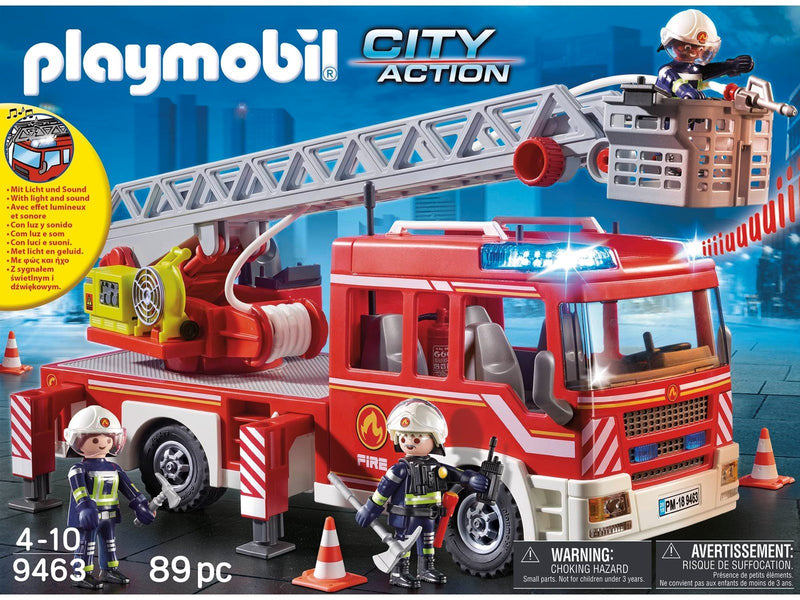 Playmobil City Action - Feuerwehr-Leiterfahrzeug