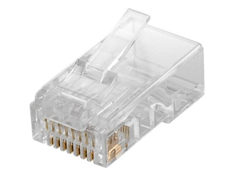 Pro RJ45 plug CAT 5e UTP unshielded - for round cable