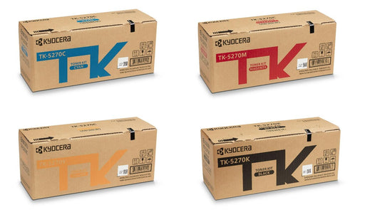 Kyocera Original TK-5270 Toner 4er Set BK/C/M/Y