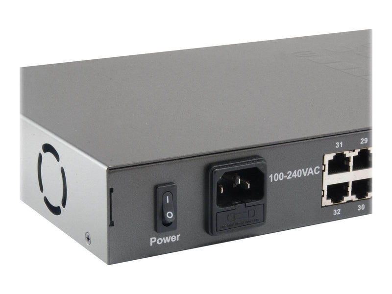 LevelOne FGP-3400W760 - switch - 34 ports - rack-mountable
