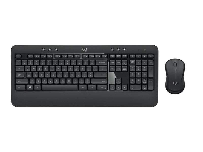 Logitech MK540 Advanded Wireless Combo - FR - Tastatur & Maus Set - Französisch - Schwarz