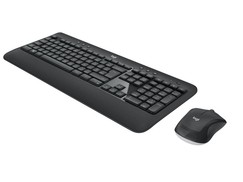 Logitech MK540 Advanded Wireless Combo - FR - Tastatur & Maus Set - Französisch - Schwarz