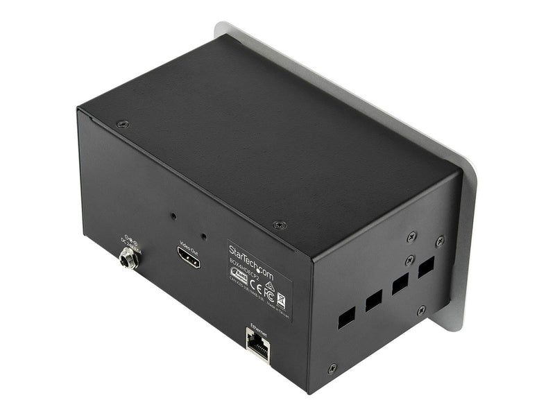StarTech.com Conference Table Connectivity Box For A/V - HDMI / VGA / DisplayPort Inputs - HDMI Output - 4K - mounting plate