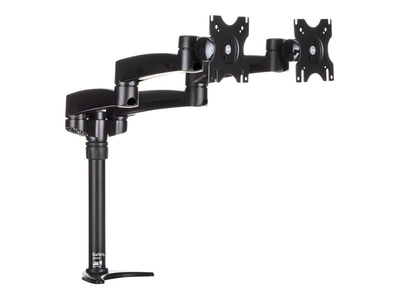 StarTech.com Dual Monitor Arm - Articulating Arms - Grommet or Desk Mount - adjustable arm