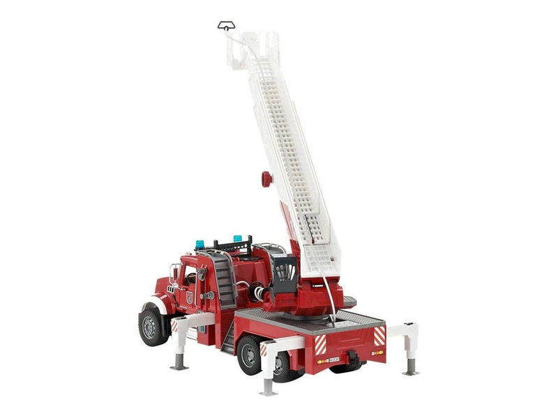 Bruder MACK Granite Fire engine with slewing ladder and water pump