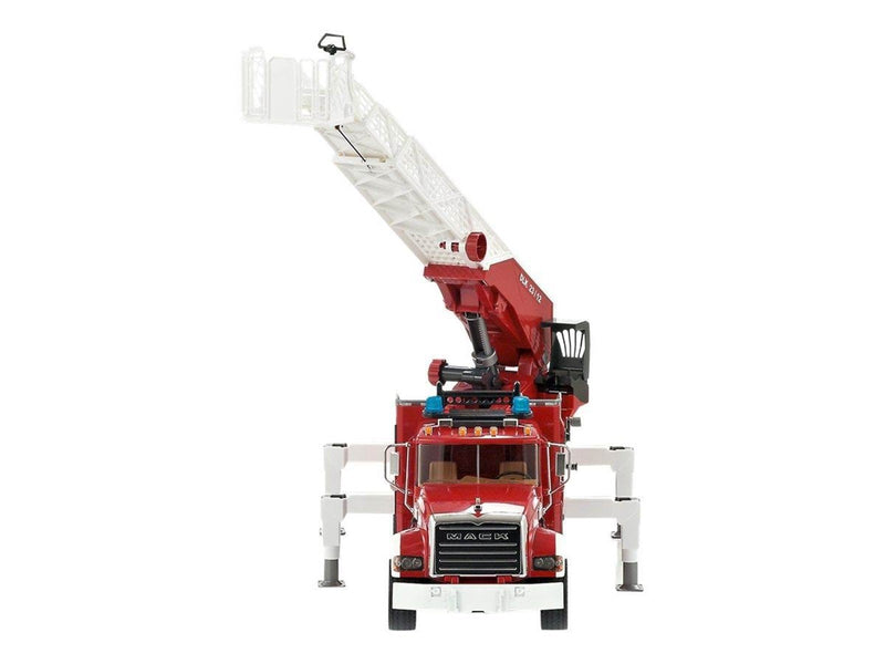 Bruder MACK Granite Fire engine with slewing ladder and water pump