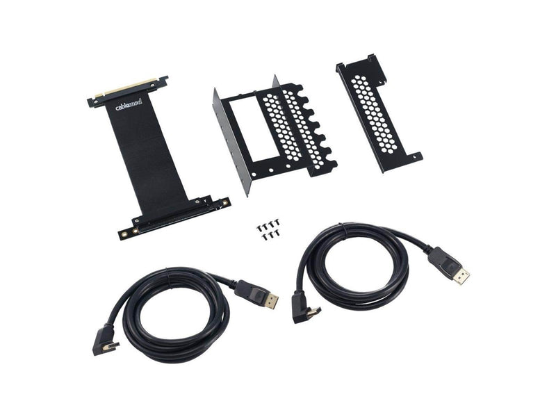 CableMod Vertical PCI-E Bracket - 2 x DisplayPort