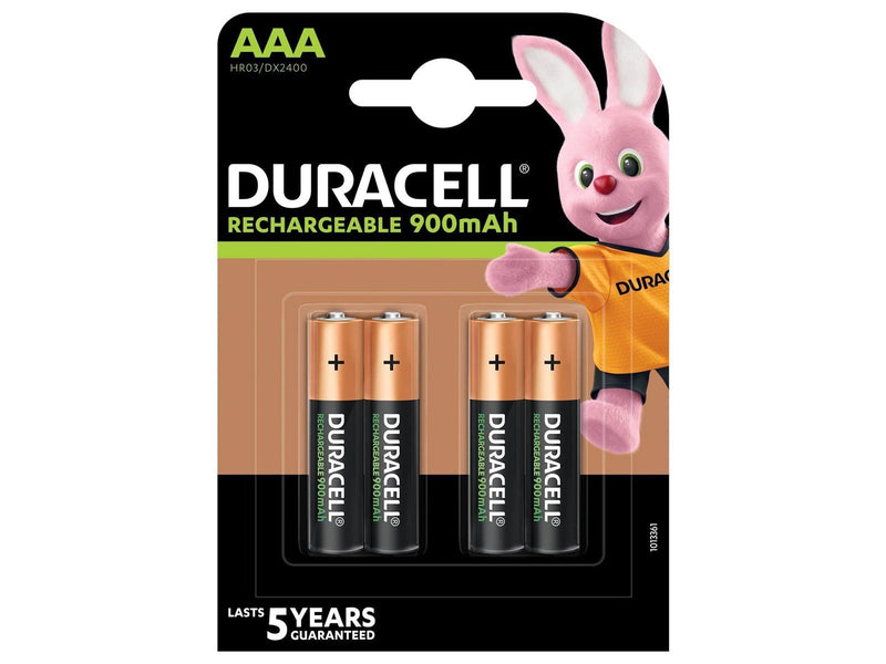 DURACELL STAYCHARGED AAA 4PK