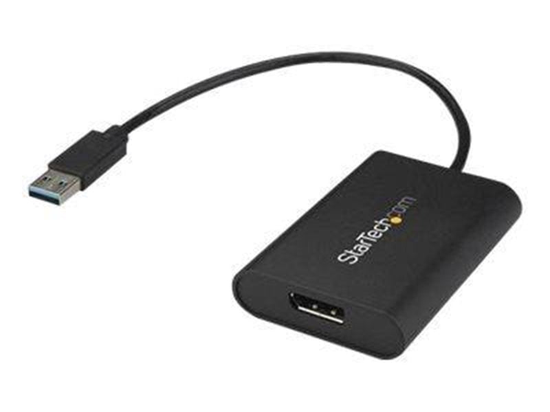 StarTech.com USB to DisplayPort Adapter - USB 3.0 - 4K 30Hz - external video adapter - MCT T6-688L - black