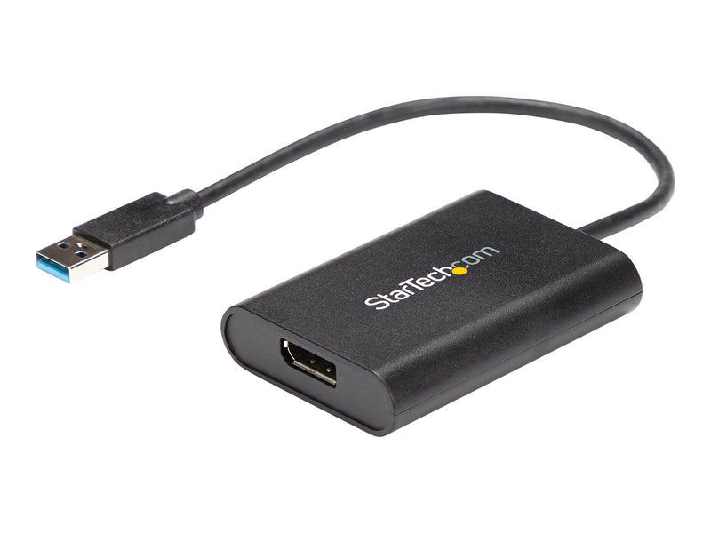 StarTech.com USB to DisplayPort Adapter - USB 3.0 - 4K 30Hz - external video adapter - MCT T6-688L - black
