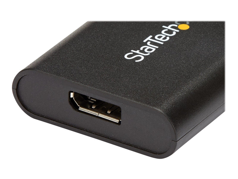 StarTech.com USB to DisplayPort Adapter - USB 3.0 - 4K 30Hz - external video adapter - MCT T6-688L - black