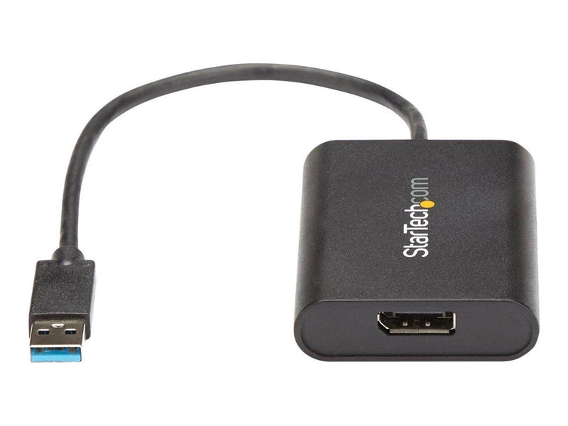 StarTech.com USB to DisplayPort Adapter - USB 3.0 - 4K 30Hz - external video adapter - MCT T6-688L - black