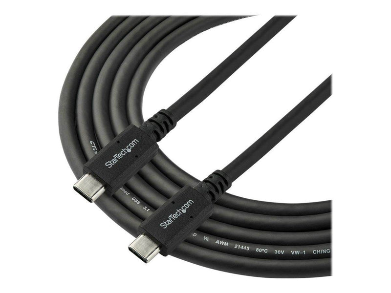 StarTech.com 6ft USB C Cable with 5A PD - USB 3.0 5Gbps - USB-IF Certified - USB-C cable - 1.8 m