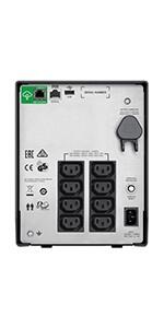 APC Smart-UPS C 1000VA, LCD, 220-240 (SMC1000IC)