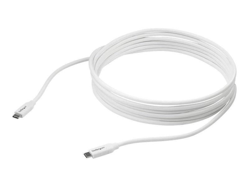 StarTech.com 4m 13ft USB C to USB C Cable 5A PD - USB 2.0 USB-IF Certified - USB-C cable - 4 m