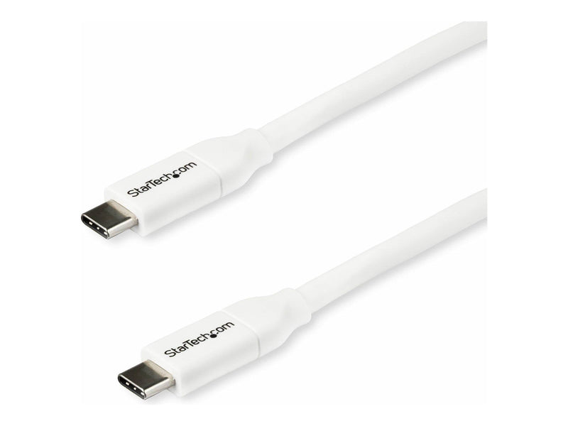 StarTech.com 2m 6ft USB C to USB C Cable - 5A PD - USB 2.0 USB-IF Certified - USB-C cable - 2 m