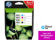 HP Original 903XL Druckerpatronen - 4er Multipack (3HZ51AE)