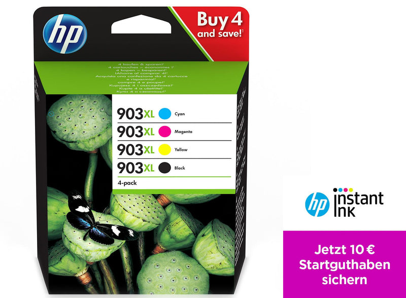 HP Original 903XL Druckerpatronen - 4er Multipack (3HZ51AE)