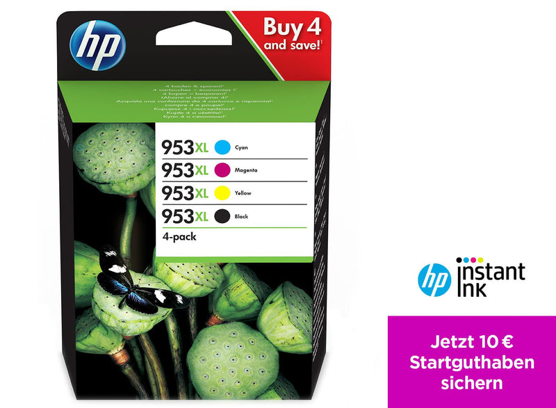 HP Original 953XL Druckerpatronen - 4er Multipack (3HZ52AE)