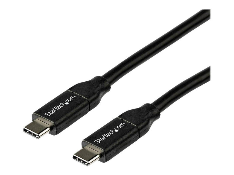 StarTech.com 2m 6ft USB C to USB C Cable - 5A PD - USB 2.0 USB-IF Certified - USB-C cable - 2 m