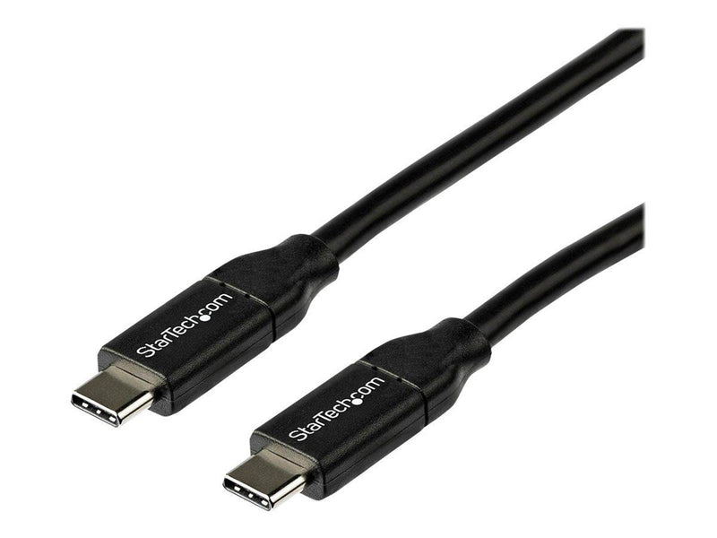 StarTech.com 2m 6ft USB C to USB C Cable - 5A PD - USB 2.0 USB-IF Certified - USB-C cable - 2 m