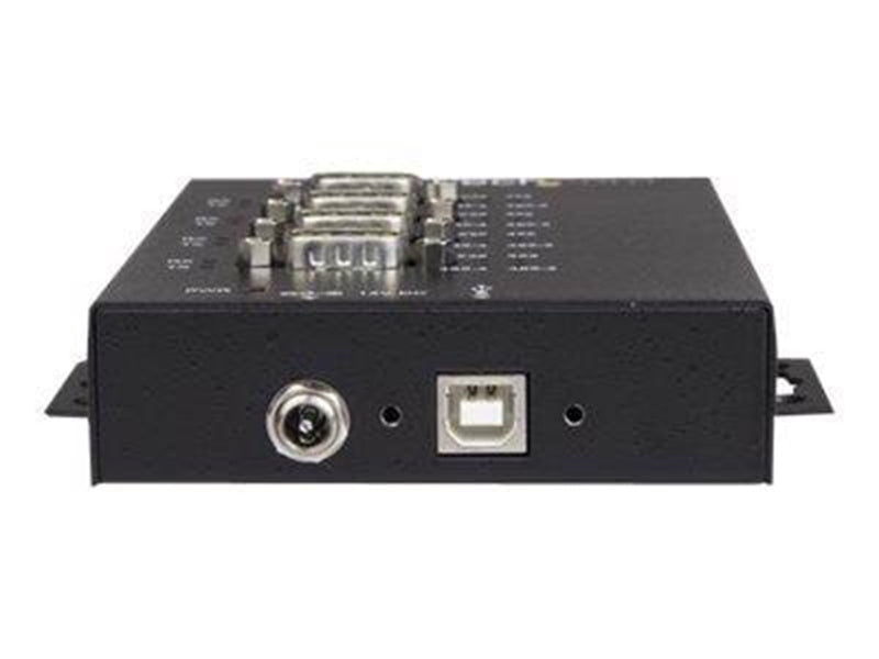 StarTech.com 4-Port Industrial USB to RS-232/422/485 Serial Adapter - 15 kV ESD Protection - serial adapter