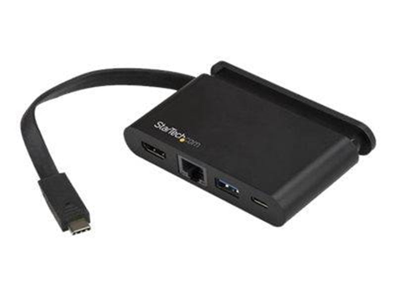 StarTech.com USB C Multiport Adapter with HDMI - 4K - 1xA 1xC - 100W PD 3.0 - docking station