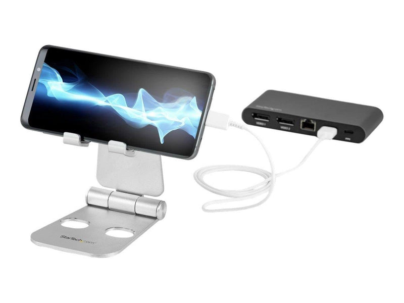 StarTech.com Universal Smartphone and Tablet Stand - Multi Angle - Foldable - desktop stand