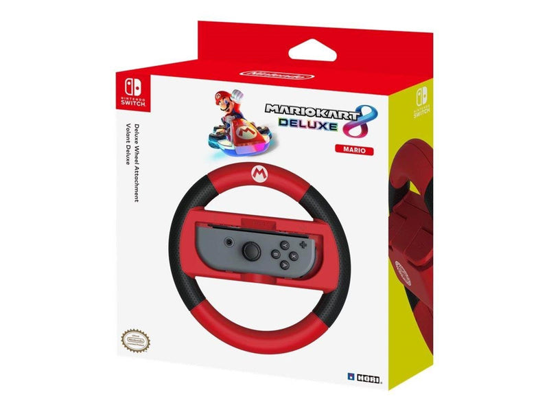 HORI Mario Kart 8 Deluxe Racing Wheel (Mario) - Miscellaneous Wheel - Nintendo Switch