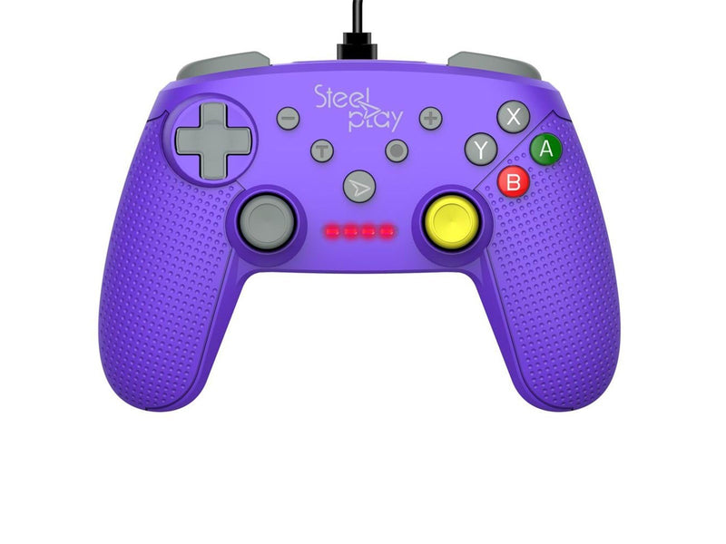 Steelplay Wired Controller – Purple (SWITCH) - Wireless Controller - Nintendo Switch