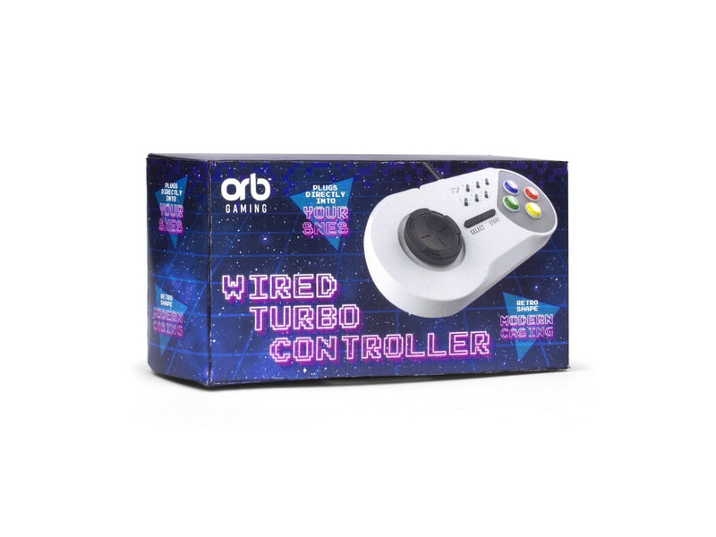 Orb SNES Turbo Wired Controller - Wired Controller - Nintendo Super NES