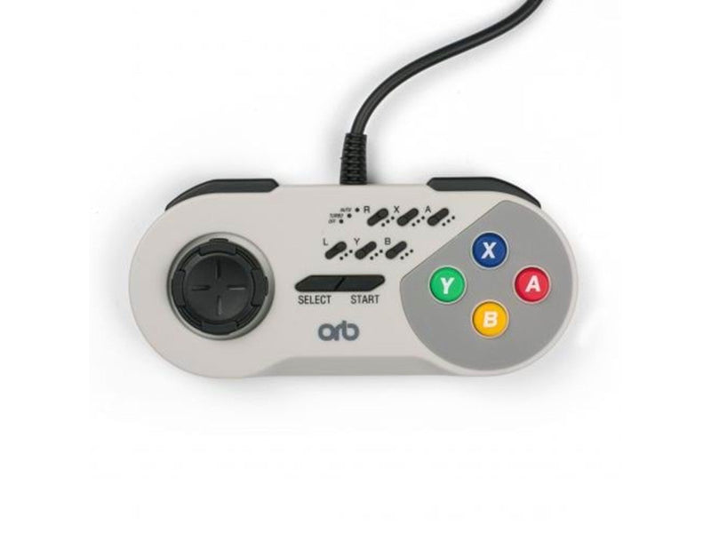 Orb SNES Turbo Wired Controller - Wired Controller - Nintendo Super NES