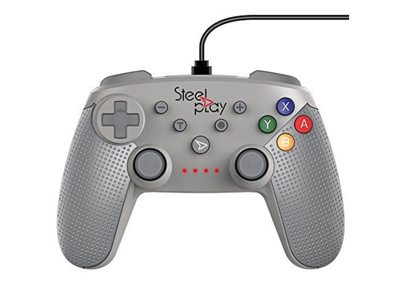 Steelplay Wired Controller - SNES Grey - Wired Controller - Nintendo Switch