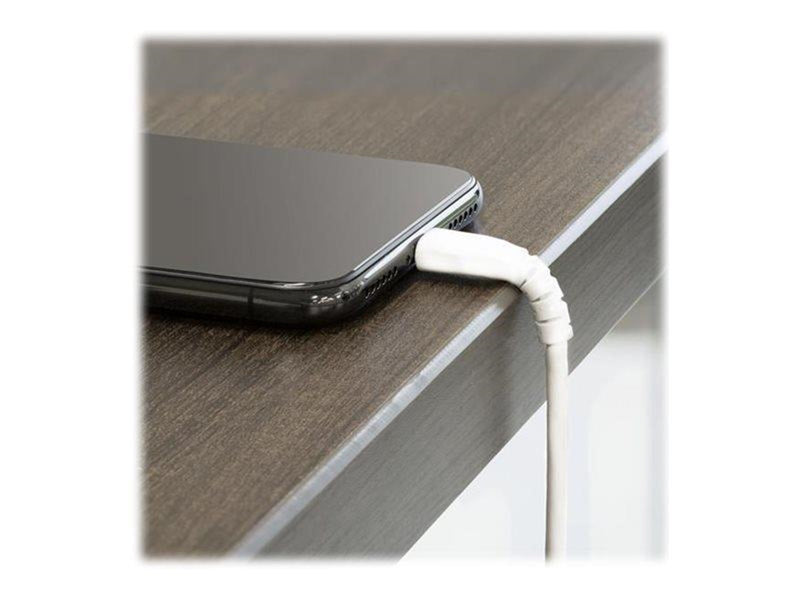 StarTech.com 3.3 ft 1m USB to Lightning Cable - Apple MFi Certified - White - Lightning cable - Lightning / USB - 1 m