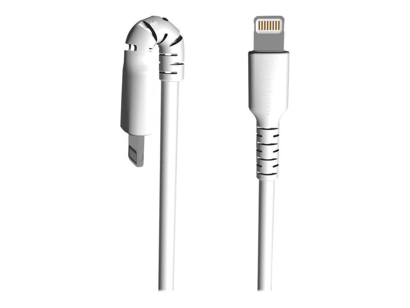 StarTech.com 3.3 ft 1m USB to Lightning Cable - Apple MFi Certified - White - Lightning cable - Lightning / USB - 1 m