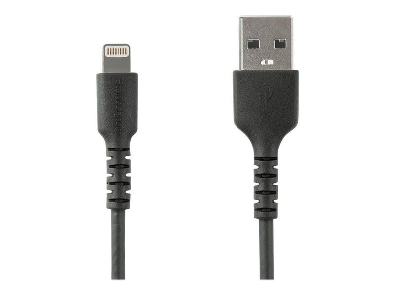 StarTech.com 3.3 ft 1m USB to Lightning Cable - Apple MFi Certified - Black - Lightning cable - Lightning / USB - 1 m
