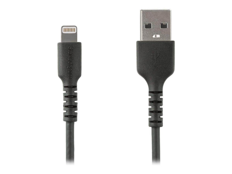StarTech.com 3.3 ft 1m USB to Lightning Cable - Apple MFi Certified - Black - Lightning cable - Lightning / USB - 1 m