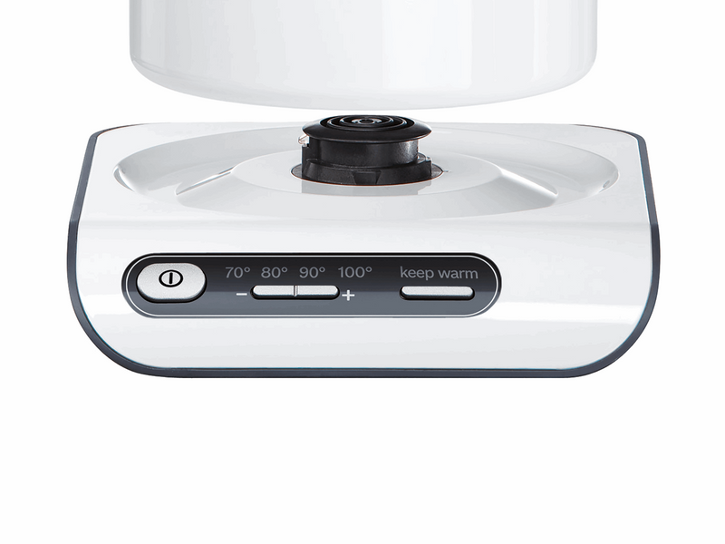 Bosch Wasserkocher Styline TWK8611P - Weiß/Anthrazit - 2400 W