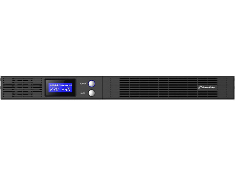 BlueWalker 10121050 - PowerWalker VI R1U - 1500VA/900W - Line Interactive UPS
