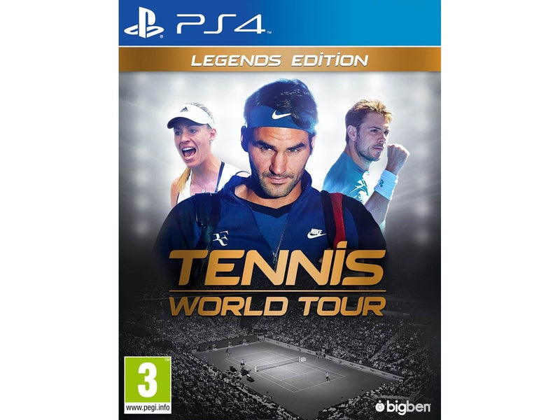 Tennis World Tour: Legends Edition - Sony PlayStation 4 - Sport - PEGI 3