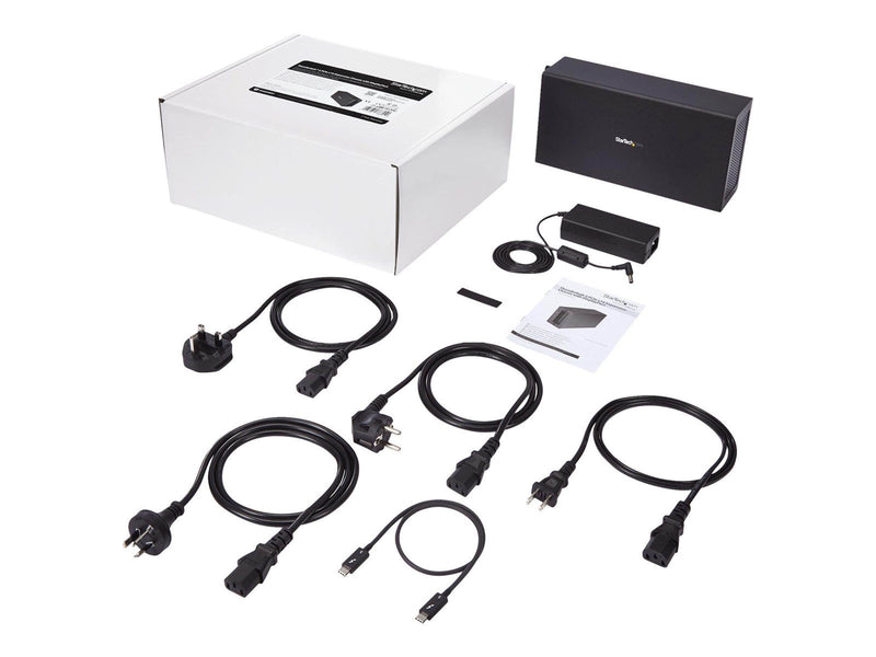 StarTech.com Thunderbolt 3 PCIe Expansion Chassis with DisplayPort - PCIe x16 - system bus extender - DP