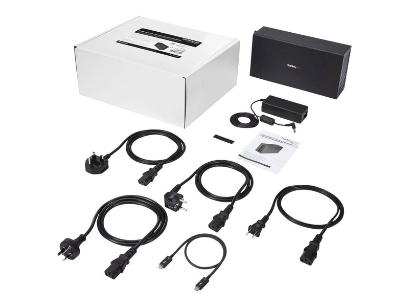 StarTech.com Thunderbolt 3 PCIe Expansion Chassis with DisplayPort - PCIe x16 - system bus extender - DP