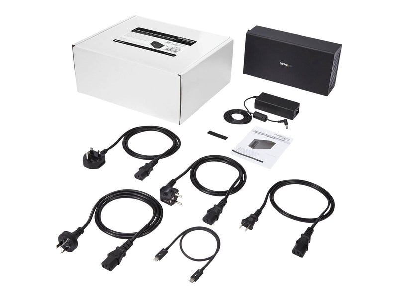 StarTech.com Thunderbolt 3 PCIe Expansion Chassis with DisplayPort - PCIe x16 - system bus extender - DP