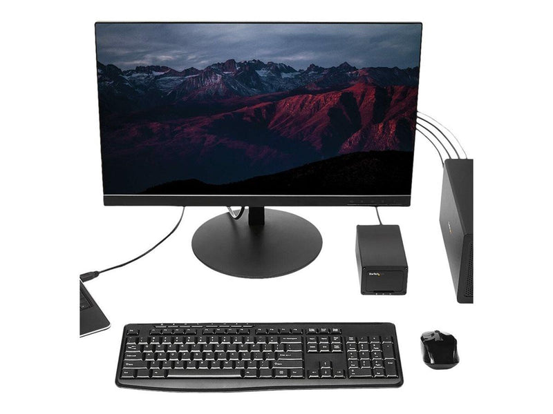 StarTech.com Thunderbolt 3 PCIe Expansion Chassis with DisplayPort - PCIe x16 - system bus extender - DP